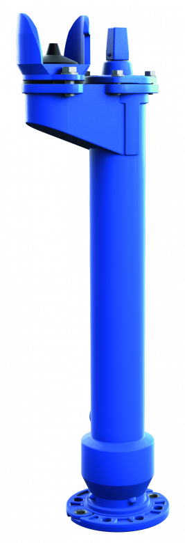 Hydrant podziemny żeliwny DN80                                        z  podwójnym lub pojedynczym zamknięciem